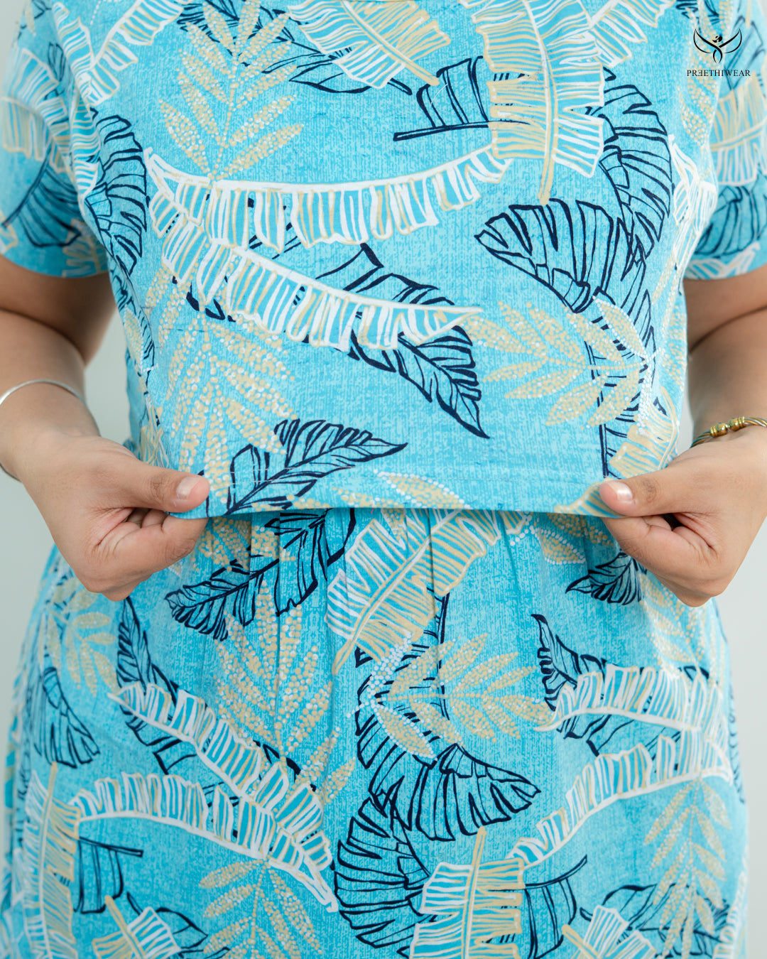 Bhoomika1  SoftCotton Full Length Maternity Loungewear