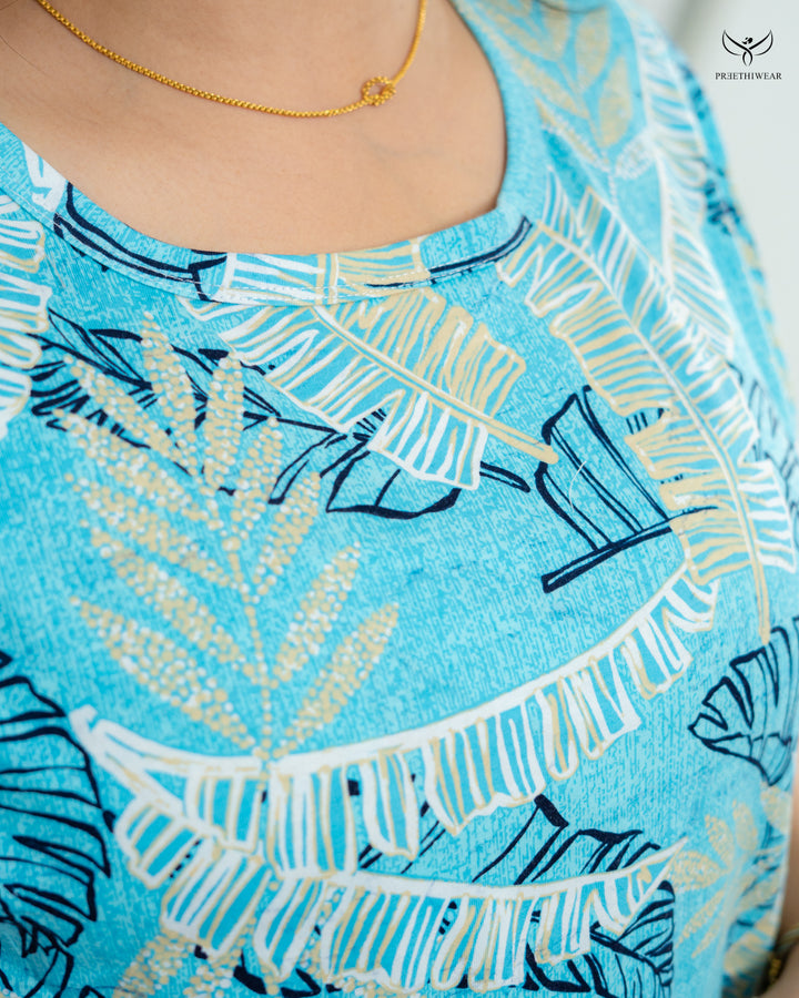 Bhoomika1  SoftCotton Full Length Maternity Loungewear