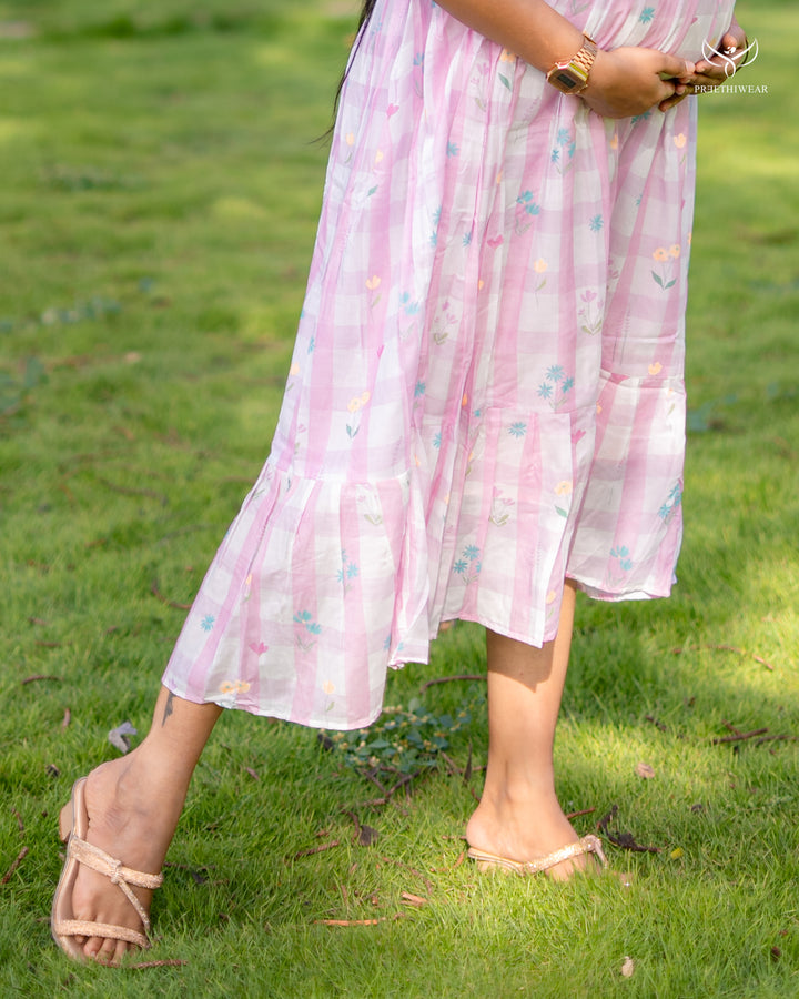 Poovizhi2 Maternity Dress