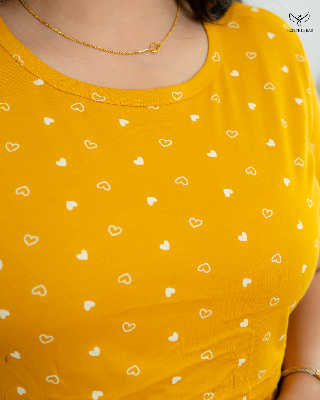 Siyahi1  Soft Cotton Full Length Maternity Loungewear
