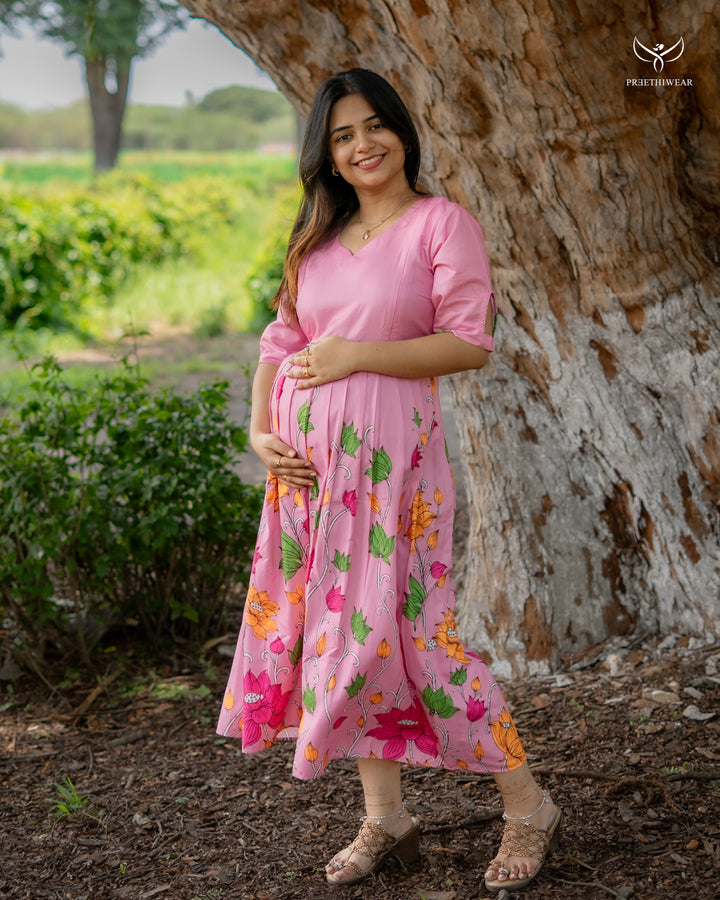 Satya3 Maternity Dress - view 5 - The Maternity Store by Preethiwear