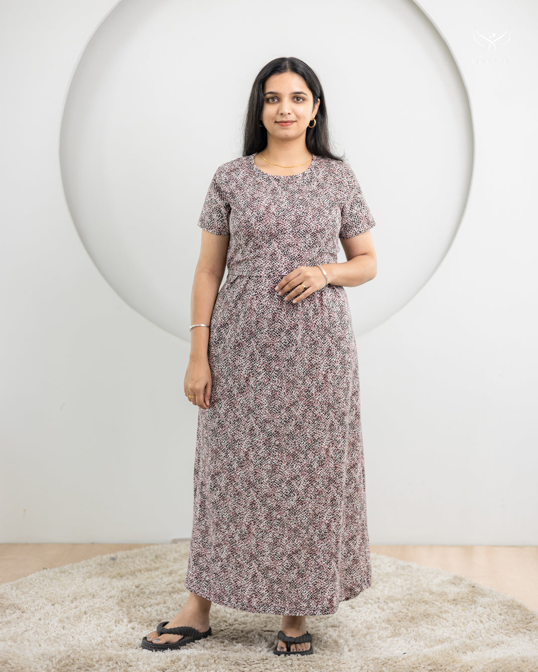 Karthika3 SoftCotton Full Length Maternity Loungewear