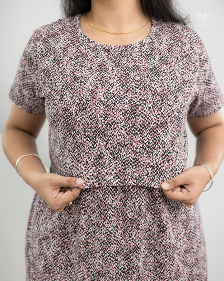 Karthika3 SoftCotton Full Length Maternity Loungewear