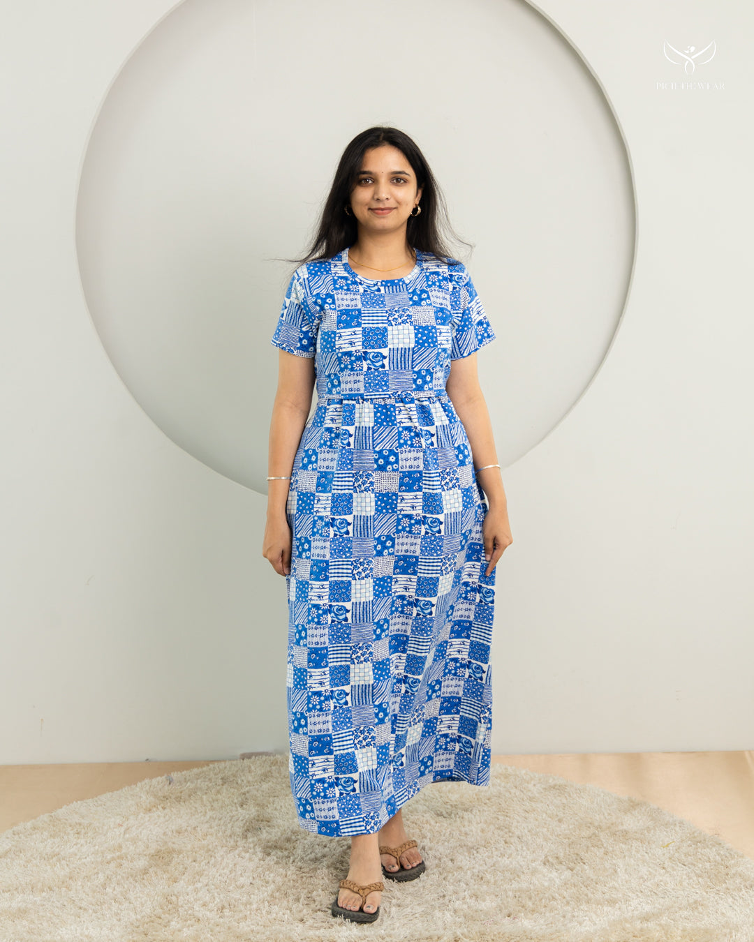 Rija ThickCotton Full Length Maternity Loungewear