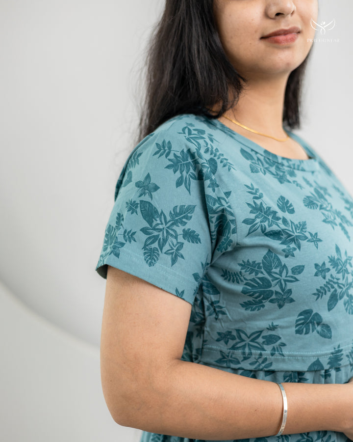 Tizhal2 SoftCotton Full Length Maternity Loungewear