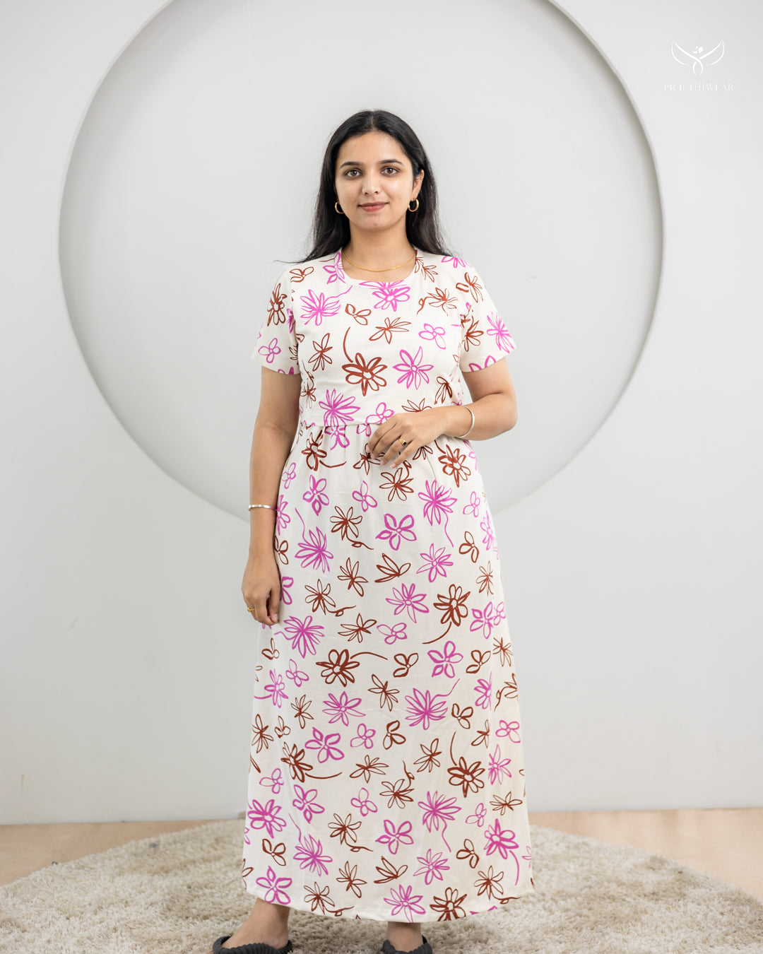 Girisha1 SoftCotton Full Length Maternity Loungewear
