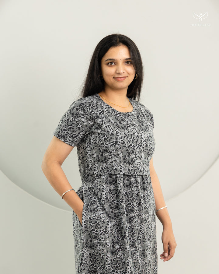 Mira SoftCotton Full Length Maternity Loungewear