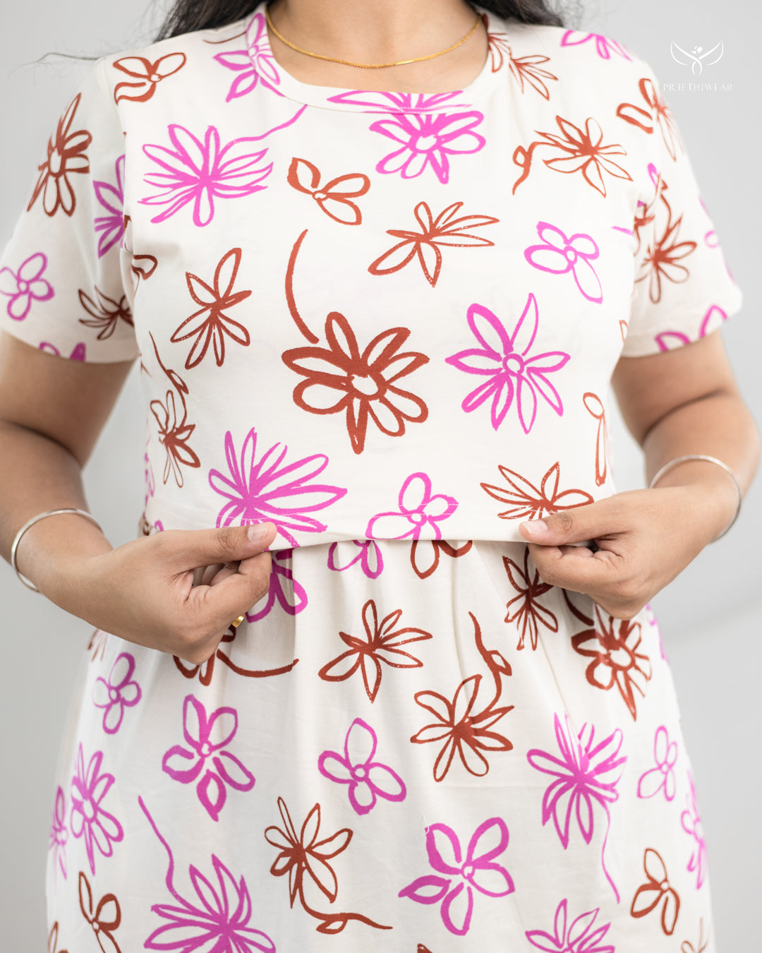 Girisha1 SoftCotton Full Length Maternity Loungewear