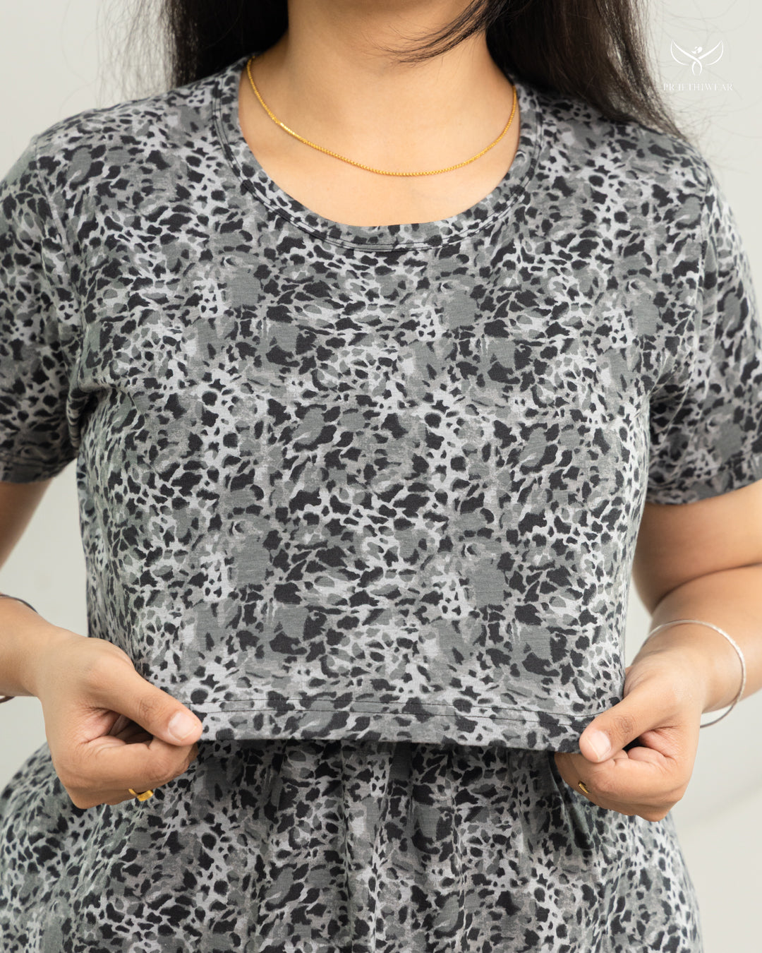 Mira SoftCotton Full Length Maternity Loungewear
