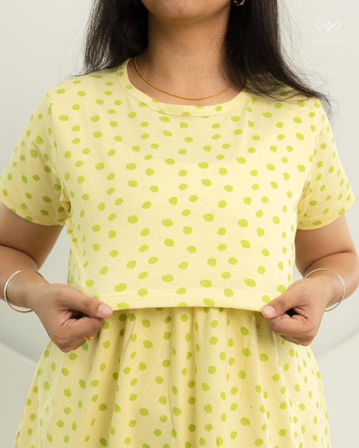 Tanvika SoftCotton Full Length Maternity Loungewear