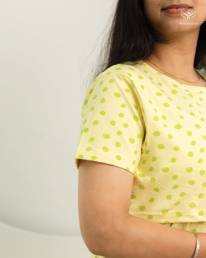 Tanvika SoftCotton Full Length Maternity Loungewear