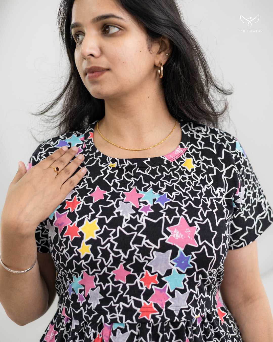 Saranya3  SoftCotton Full Length Maternity Loungewear