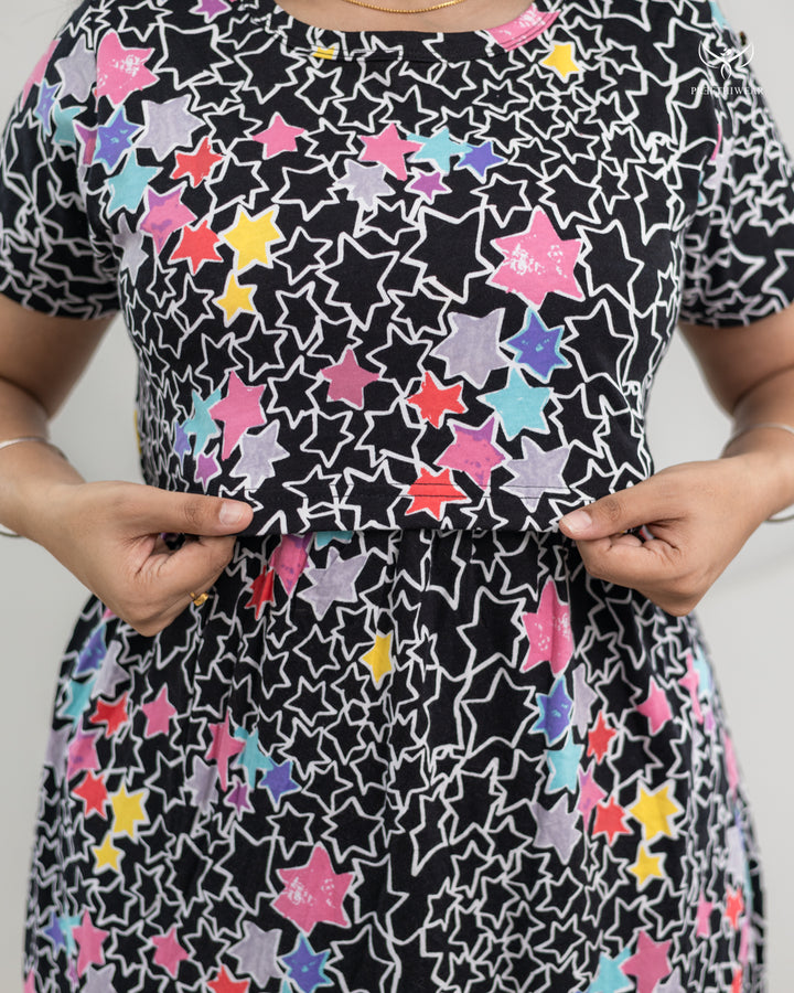 Saranya3  SoftCotton Full Length Maternity Loungewear