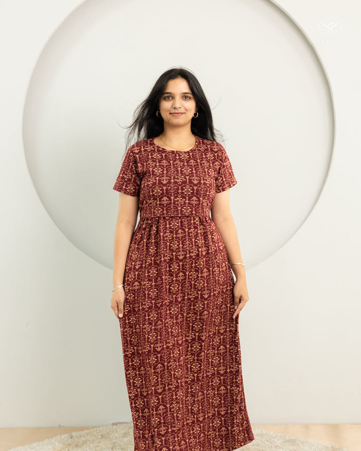 Lexie SoftCotton Full Length Maternity Loungewear