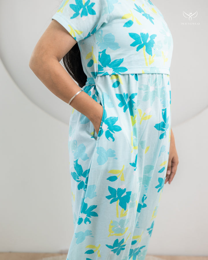 Jeni3 SoftCotton Full Length Maternity Loungewear