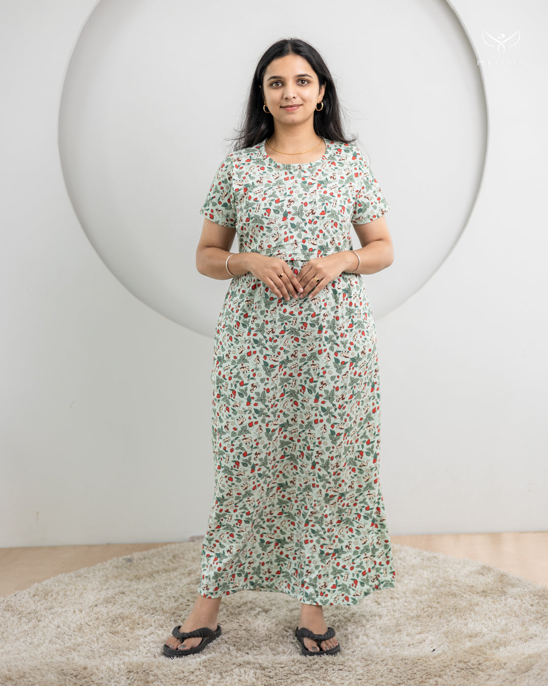 Nalina5 SoftCotton Full Length Maternity Loungewear