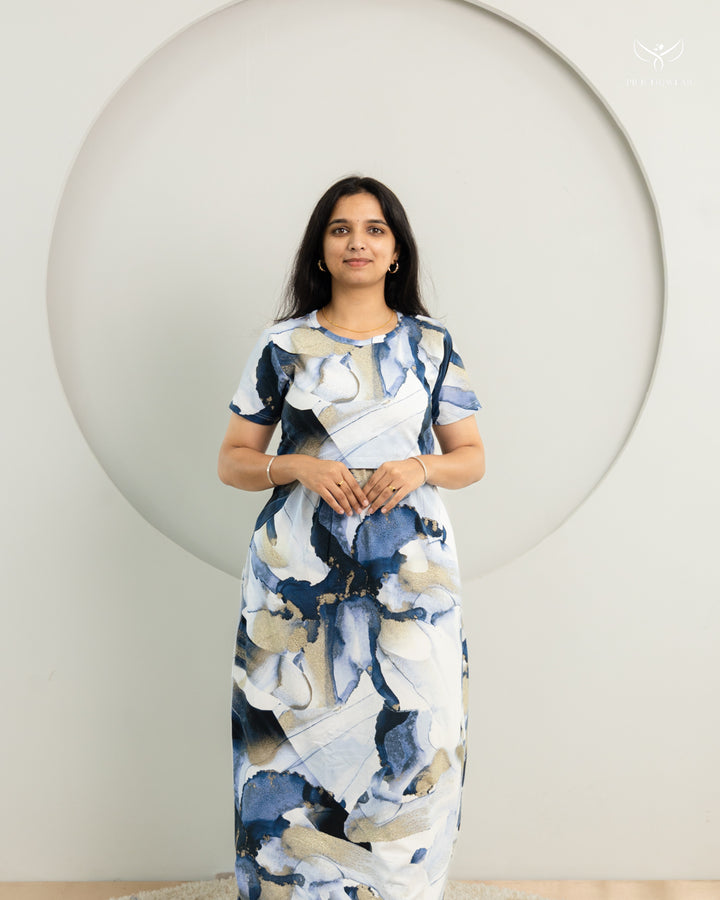 Farzu SoftCotton Full Length Maternity Loungewear