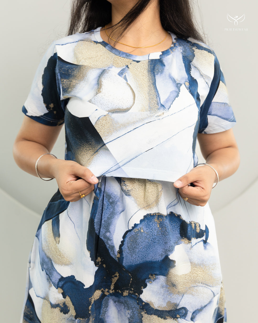 Farzu SoftCotton Full Length Maternity Loungewear
