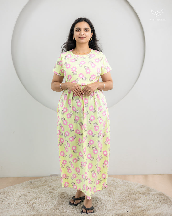 Uma4 SoftCotton Full Length Maternity Loungewear