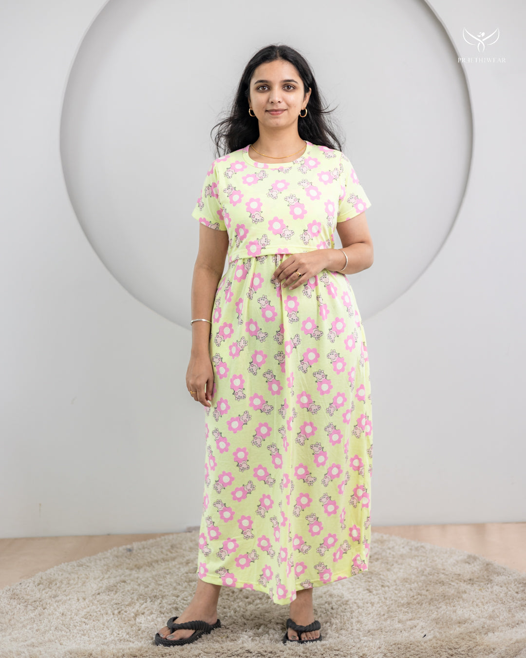 Uma4 SoftCotton Full Length Maternity Loungewear