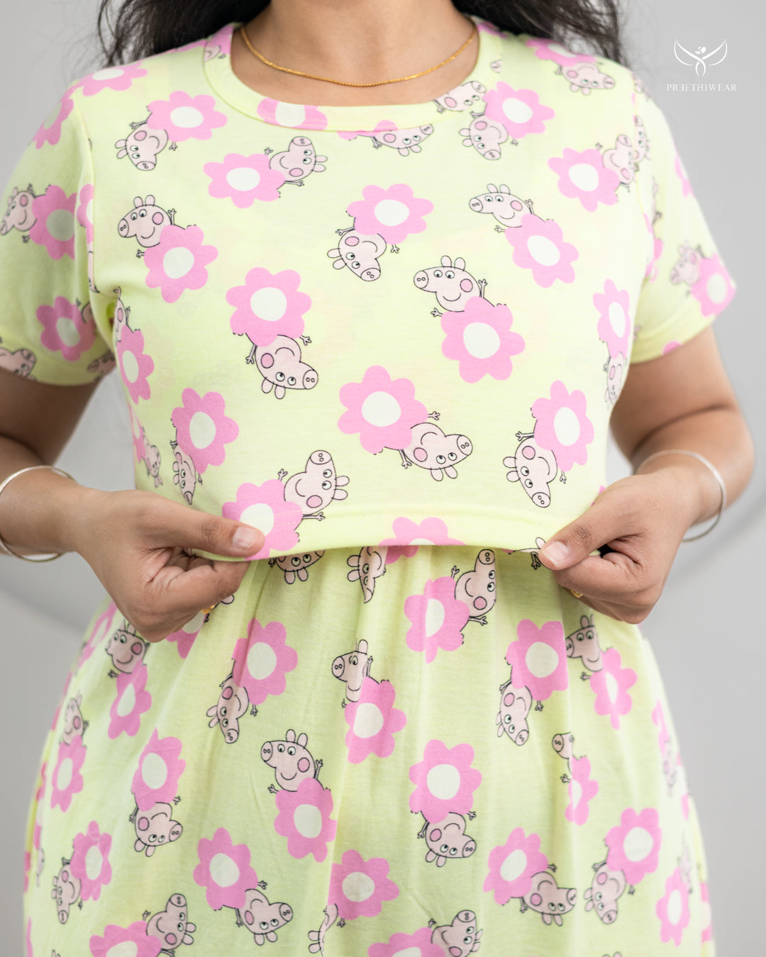Uma4 SoftCotton Full Length Maternity Loungewear