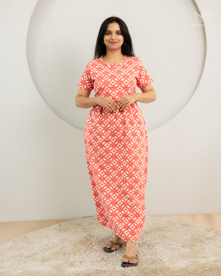 Laiba ThickCotton Full Length Maternity Loungewear