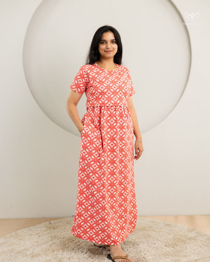 Laiba ThickCotton Full Length Maternity Loungewear
