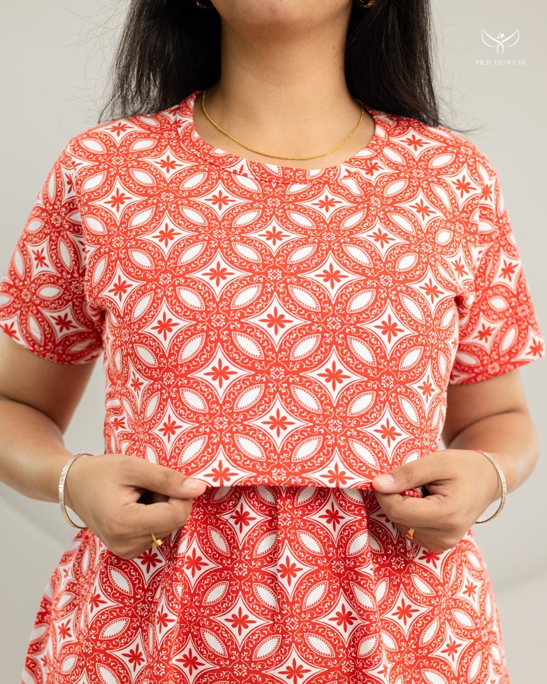 Laiba ThickCotton Full Length Maternity Loungewear