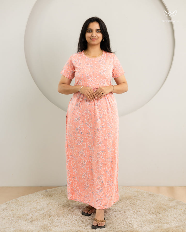 Neila SoftCotton Full Length Maternity Loungewear