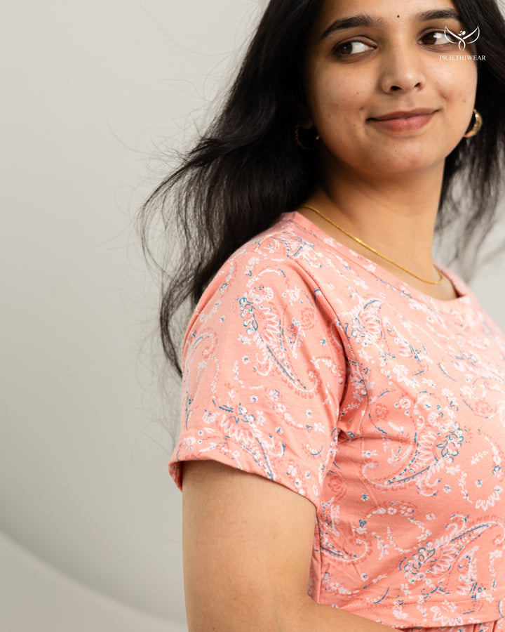 Neila SoftCotton Full Length Maternity Loungewear
