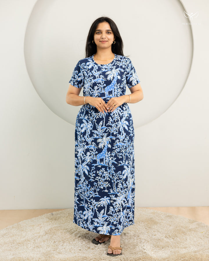 Uzma SoftCotton Full Length Maternity Loungewear