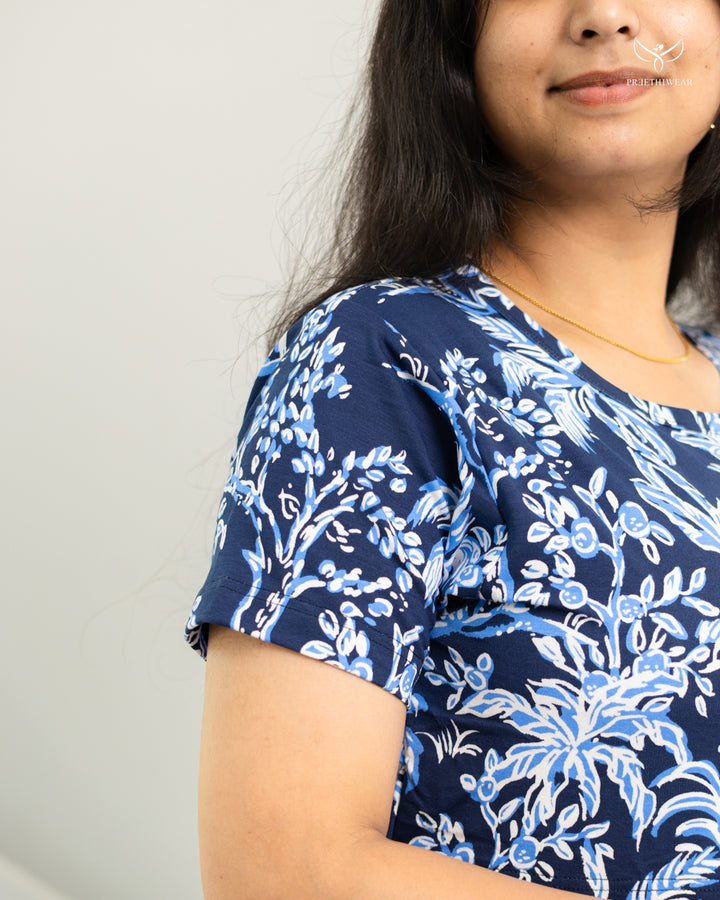 Uzma SoftCotton Full Length Maternity Loungewear