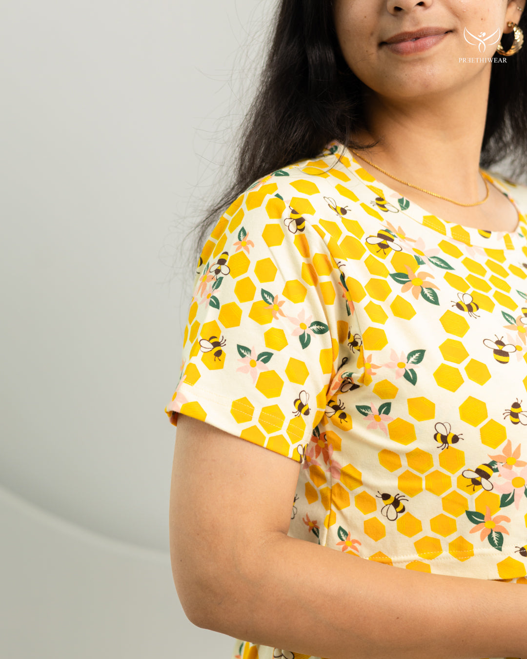 Sarika SoftCotton Full Length Maternity Loungewear