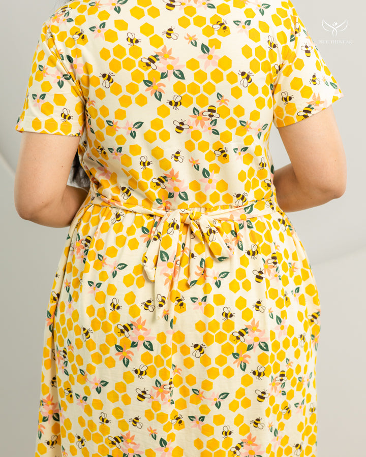 Sarika SoftCotton Full Length Maternity Loungewear