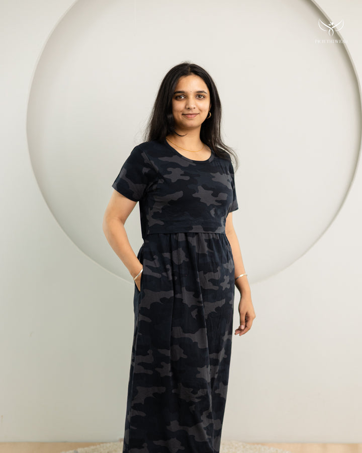 Dipa SoftCotton Full Length Maternity Loungewear
