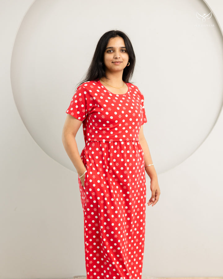 Sharvi SoftCotton Full Length Maternity Loungewear