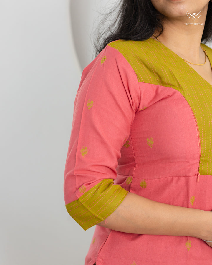 Nivetha2 Maternity Kurthi