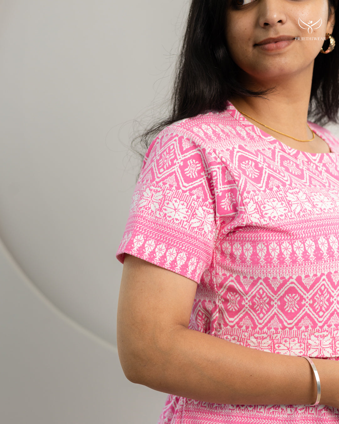 Aarvi ThickCotton Full Length Maternity Loungewear
