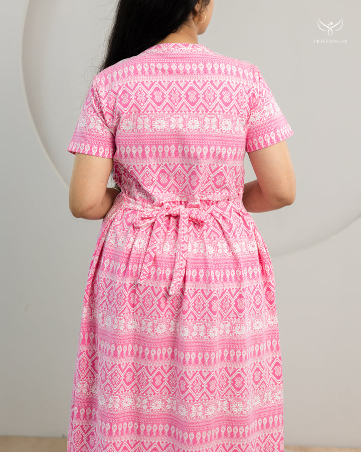 Aarvi ThickCotton Full Length Maternity Loungewear