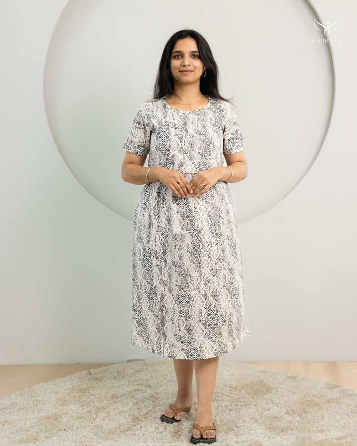 Chandu SoftCotton Calf Length Maternity Loungewear