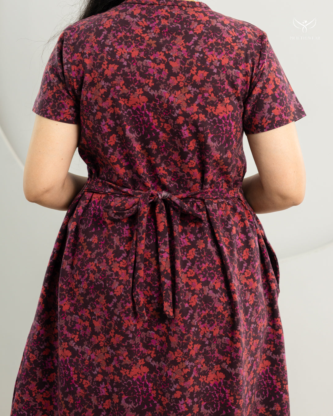 Abila Thick Cotton Calf Length Maternity Loungewear