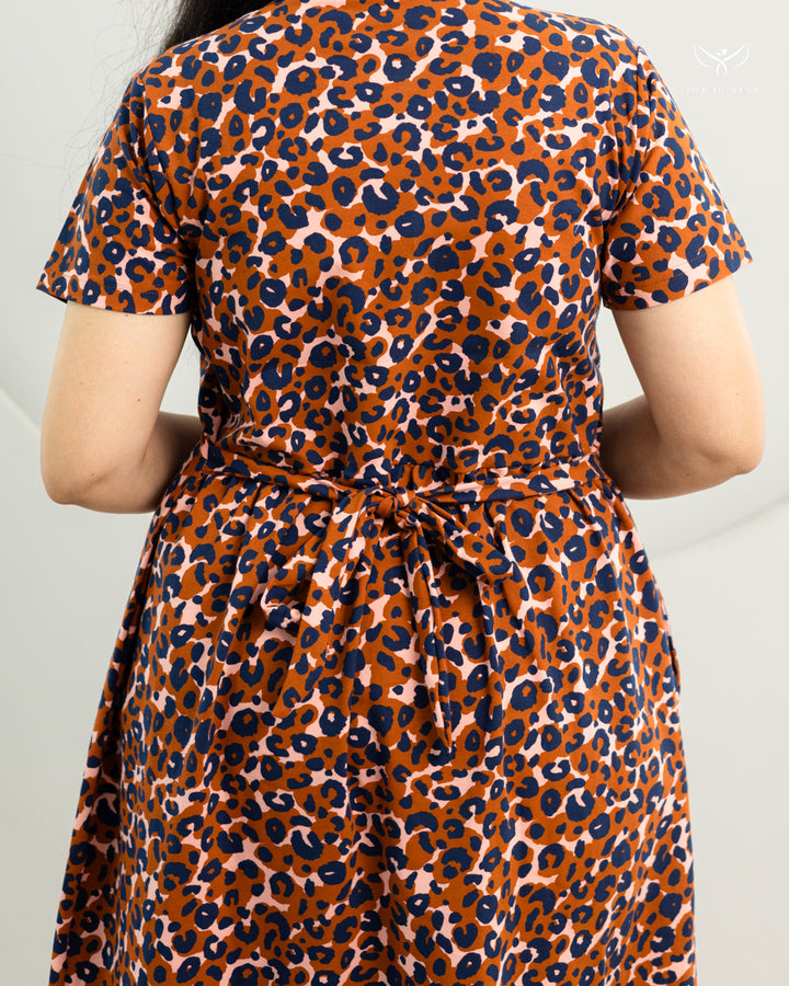 Steffy ThickCotton Calf Length Maternity Loungewear
