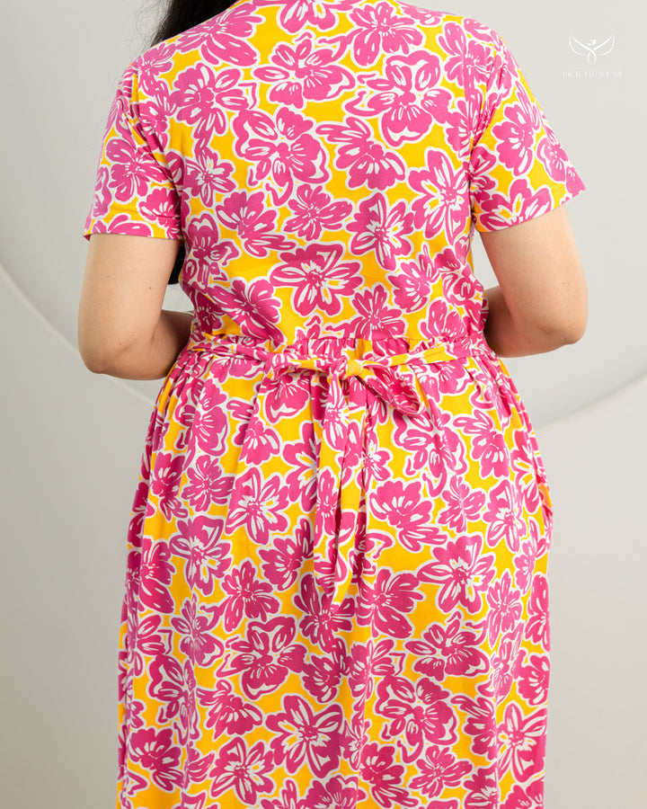 Gowda SoftCotton Calf Length Maternity Loungewear