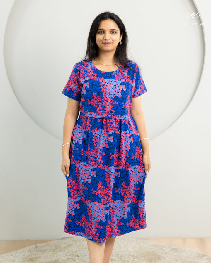 Riniki SoftCotton Calf Length Maternity Loungewear