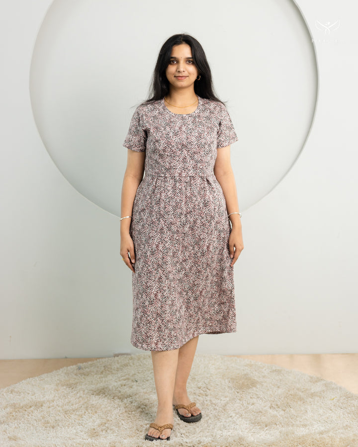 Nazma SoftCotton Calf Length Maternity Loungewear