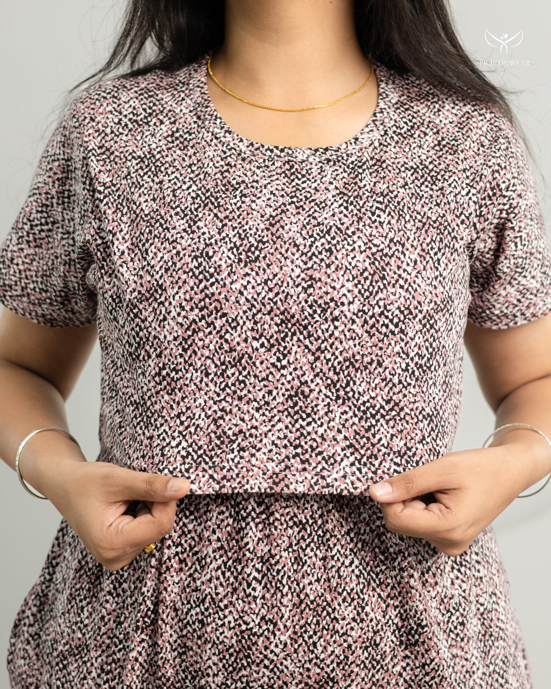 Nazma SoftCotton Calf Length Maternity Loungewear