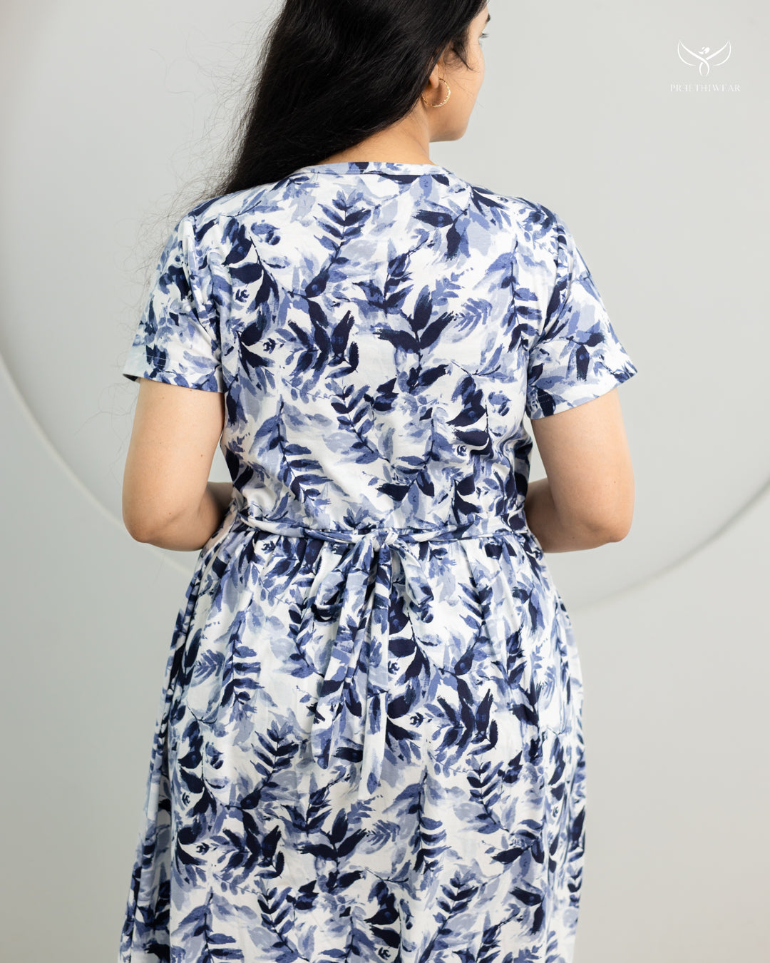 Francy SoftCotton Calf Length Maternity Loungewear