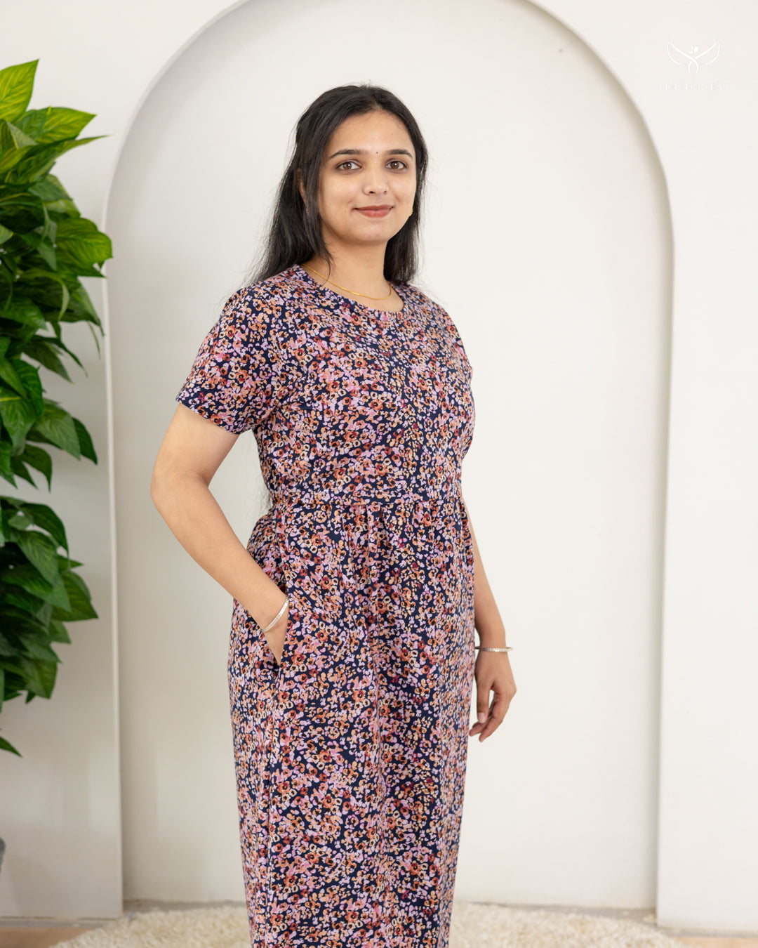 Annie SoftCotton Full Length Maternity Loungewear