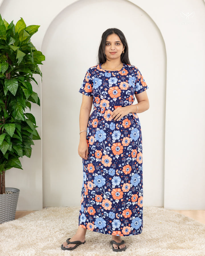 Bharathi SoftCotton Full Length Maternity Loungewear