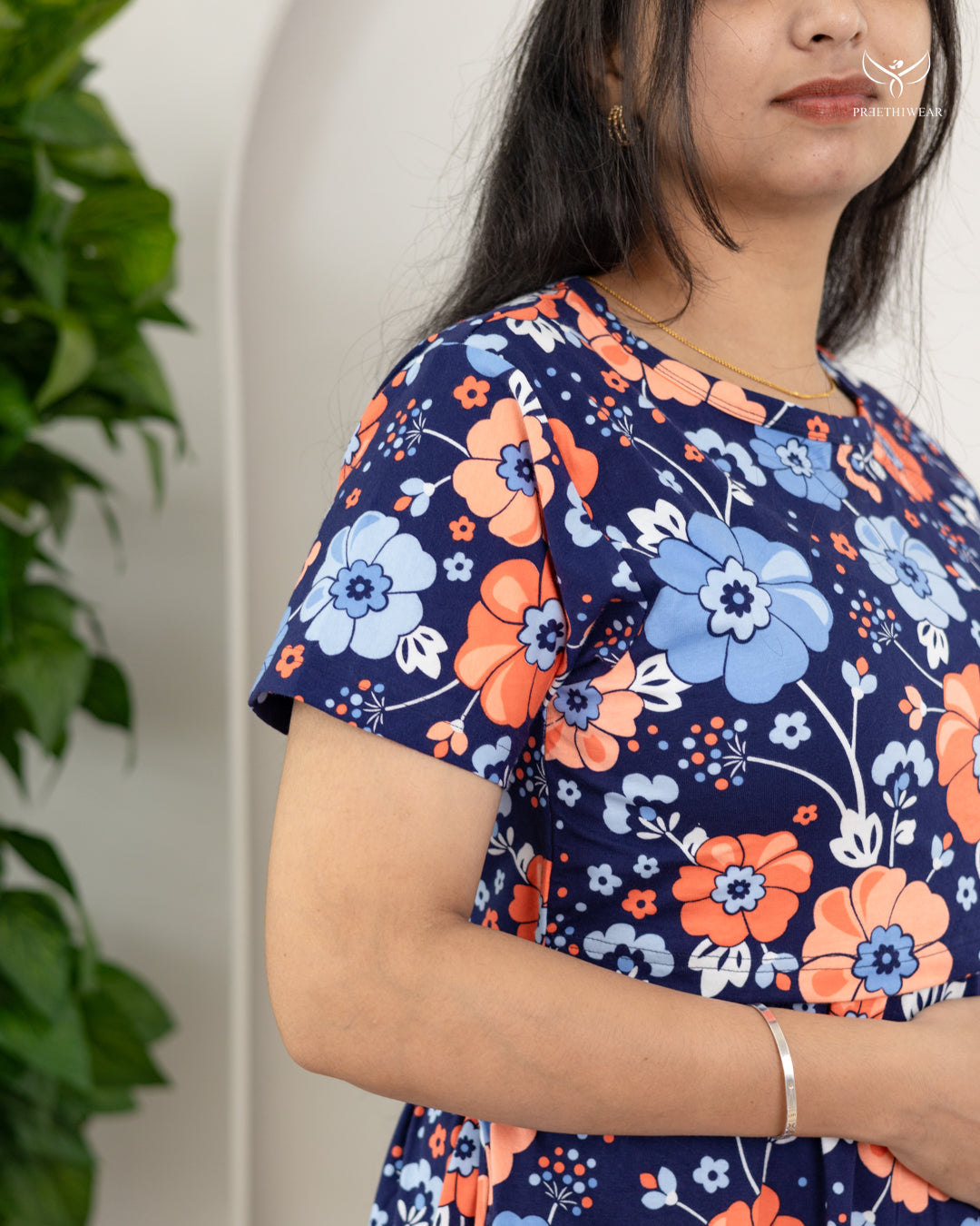 Bharathi SoftCotton Full Length Maternity Loungewear
